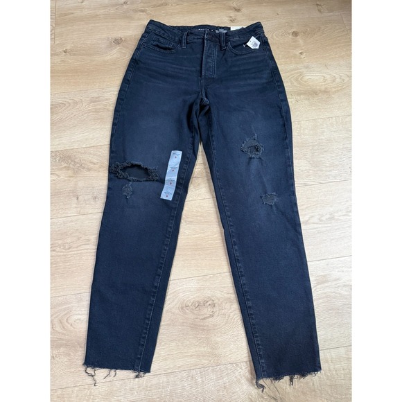 Old Navy Denim - NWT Womens‎ Old Navy high rise OG straight secret slim pocket distressed jeans 6